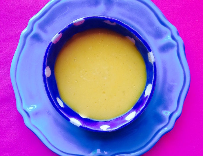 Cream of Butternut Squash Soup with Lemongrass